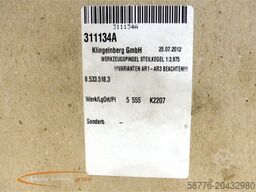 Klingelnberg Werkzeugspindel für  Verzahnungsmaschine - ! -