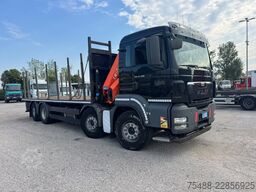 MAN TGS 35-480 PIANALE CON GRU PM 24 PX
