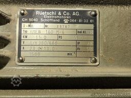 Rüetschi & Co. AG, Elektromotoren, CH-50 Typ: KMER 160 M-4