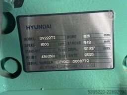 Fortes CHP unit 140 kW el Hyundai GV222Ti / Nidec Leroy Somer LSA