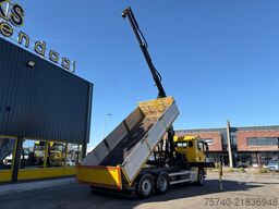 MAN TGS 26.400 + PALFINGER 16001 + TIPPER + 6X2 STE...