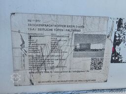 Ekeri EKERI T3 * SEITENFALTWÄNDE * BPW