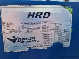 HRD STTM3N - Low loader - Extendable - SAF axle - S...