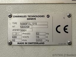 CHARMILLES TECHNOLOGIES ROBOFIL 510
