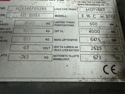 Linde E16C Counterbalance Truck – Certified