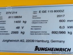 Jungheinrich ETV 214 8m/ 2017yy/ 4699st