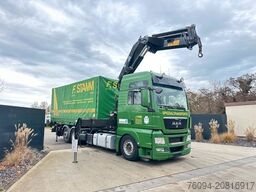 MAN TGX 26.480 Kran 25m, Wechselpritsche , Container