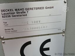 Deckel Maho DMC 100 V hi-dyn