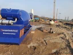 12m3 stationaire betonmixer 4Rent