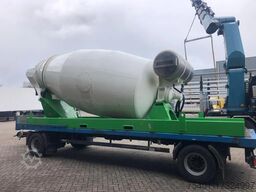 9m3 stationaire betonmixer zonder aandrijving WijWel Stationaire Betonmixer 9m3 zonder aandri...