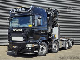 Scania R490 / 8x2 / HMF 85 TM CRANE / WINCH / JIB