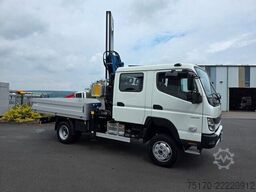 Fuso Mitsubishi Canter 6C18D DoKa 4x4 Kran Atlas 65.2