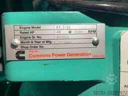 Cummins C38D5Q - 38 kVA Generator - DPX-18504-Q