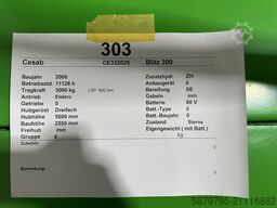 Cesab Blitz 300 | 5600mm | ZVG | ISS | BAT 22