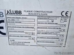 Renault Master 2.3 dCi / KLUBB K32, 12,5m