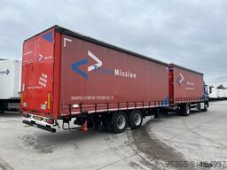 DAF CF 370 FA + Pacton MXD 218 / Curtainside Combi ...