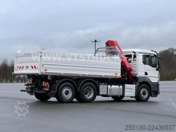 MAN TGS 26.520 6x4H-4 BL Meiler + HMF 2320 Lenk/Lift