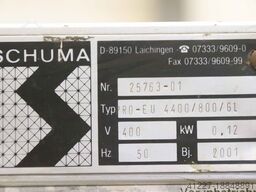 Schuma PRO-EU 4400/800/GL  4400 x 800 mm
