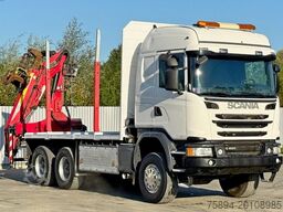 SCANIA G490* HOLZTRANSPORTER * PENZ 12Z8.70* 6x6
