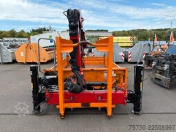  Abrollcontainer mit HMF Kran 835 Funk