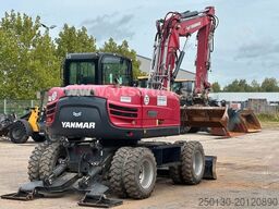 YANMAR B110W 4x4 Radbagger Verstellausleger