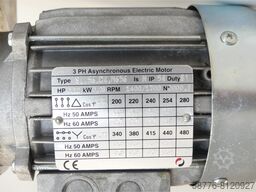  Indur US-363 i= 101 Stirnradgetriebemotor SN:2000.9