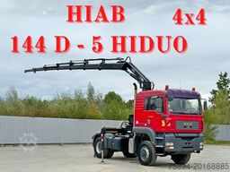 MAN TGS 18.480 * HIAB 144 D - HIDUO + FUNK/ 4x4 *TOP