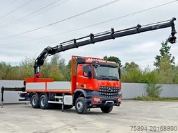 MERCEDES-BENZ AROCS 2643 *HIAB X-HIDUO 188 ES-5/FUNK * 6x4