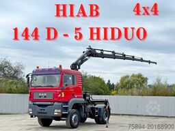 MAN TGS 18.480 * HIAB 144 D - HIDUO + FUNK/ 4x4 *TOP