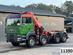 MAN TGA 35.430 8x4 Palfinger Abroller/Kran