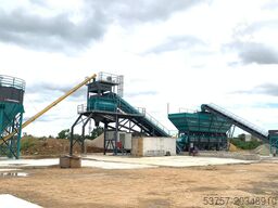 CONSTMACH Concrete Mixing Plant Mobile Concrete Mixing Plant 120 M3/H