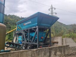 CONSTMACH Concrete Mixing Plant Small Mobil Concrete Mixing Plant 30M3/H