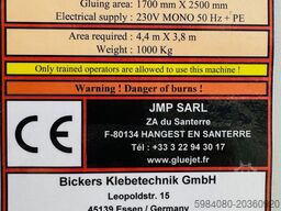 Bicker Gluejet Gluejet 17.25 2PI V2013/01