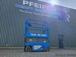 Genie GS1932 Electric, Working Height 7.8 m, 227kg Capac