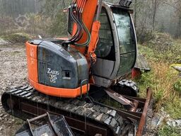 Hitachi ZX85 US Crawler Excavator w/ 2 Buckets WATCH VIDEO