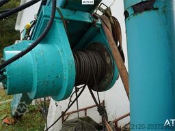 Heila HMR12-1S crane with winch (used on boat)