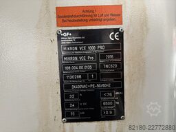 Mikron VCE 1000 Pro