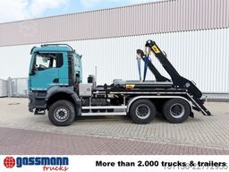 MAN TGS 26.520 6x4 BL, Hyva Tele-Absetzanlage TS 2018
