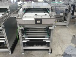 Altratec Rollenförderer mit Bürstenlamellen