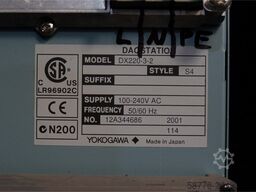  Yokagawa  DX220-3-2  DAQSTATION , Style S4 SN:12A344686