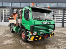 SCANIA 113 4x2 Kaiser Saugwagen