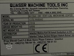 Quaser MV204C Serisi Dik İşleme Merkezi