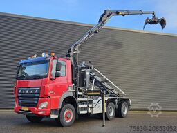 Ginaf CF 410 6x4 / 6x6 / PALFINGER Z KRAAN + NCH CONT...