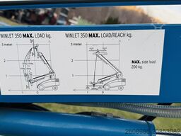 Winlet glazing robot 350 glass lifter