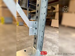 1,33 lfm Gebrauchtes STOW Fachbodenregal 300cm hoch, 60cm tief, 7 Lagerebenen