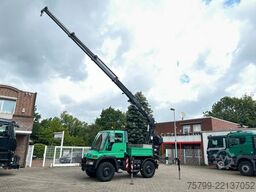UNIMOG U400 + HIAB 122E 4x4