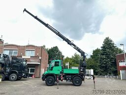 UNIMOG U400 + HIAB 122E 4x4