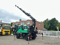 UNIMOG U400 + HIAB 122E 4x4