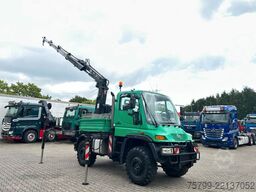 UNIMOG U400 + HIAB 122E 4x4