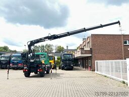 UNIMOG U400 + HIAB 122E 4x4
